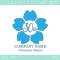 30周年記念,桜,さくら,花,フラワーの可愛いのロゴマークデザイン